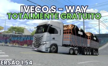 Iveco Sway FREE Wanderley Simulador ETS2 v1.0