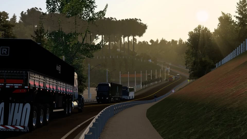 Map Brasil Paradise For ETS2 1.54 and 1.55