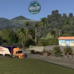 Map Brasil Paradise For ETS2 1.54 and 1.55