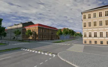 Map of Vasilyevsky Island of St. Petersburg v1.0