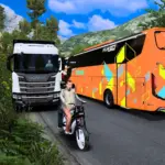 Mod Traffic Indonesia Motor Aerox, Nmax, JB5 Basuri Dan ETS2 1.55