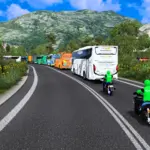 Mod Traffic Indonesia Motor Aerox, Nmax, JB5 Basuri Dan ETS2 1.55