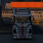 Scania Black hard line X Skin v1.0