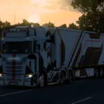 Scania Black hard line X Skin v1.0