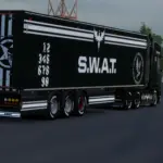 SCANIA LAPD S.W.A.T. SKIN v1.0