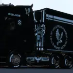 SCANIA LAPD S.W.A.T. SKIN v1.0