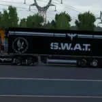 SCANIA LAPD S.W.A.T. SKIN v1.0
