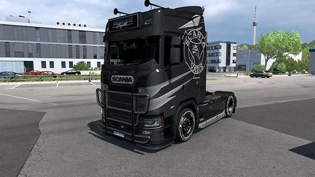 Scania Silver Grey v1.0