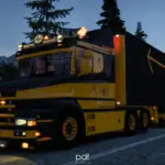 Scania T580 ASG Transport + Trailer v2.0 1.55