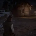 1911 mcfarlanes ranch streetlights and hitchpost