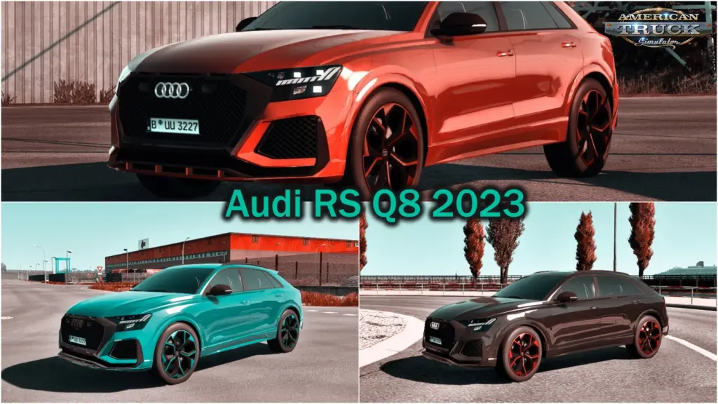 Audi RS Q8 2023 + Interior v1.0 (1.55.x)