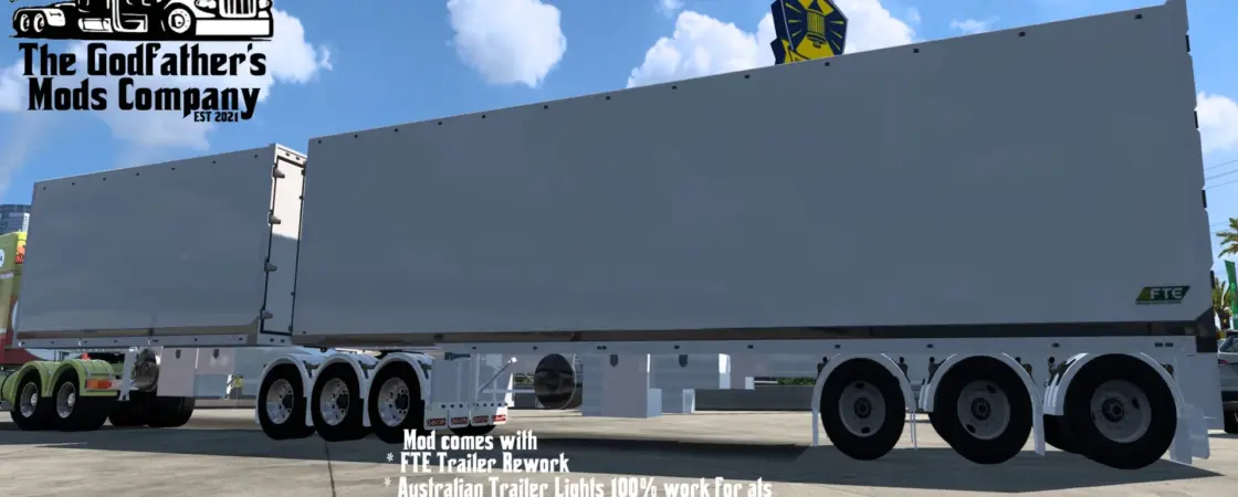 The Godfather's FTE Reefer Trailer Mega Pack V1.0