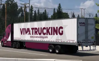 Viva Trucking ATS Company Trailer Paint Jobs v1.0