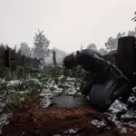 WW1 German Soldiers In A Trench