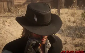 John's classic black hat