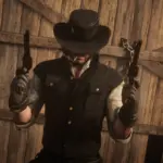 John's classic black hat