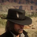 John's classic black hat