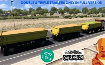 BDF KIPPER AGRAR TRAILER v4.0 ETS2 1.54-1.55.x