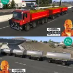 BDF KIPPER AGRAR TRAILER v4.0 ETS2 1.54-1.55.x