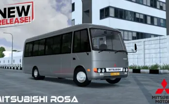 New Mitsubishi Rosa Minibus v1.0
