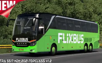 New Setra s517 HDH-2021 Topclass v1.2 ETS2 1.55