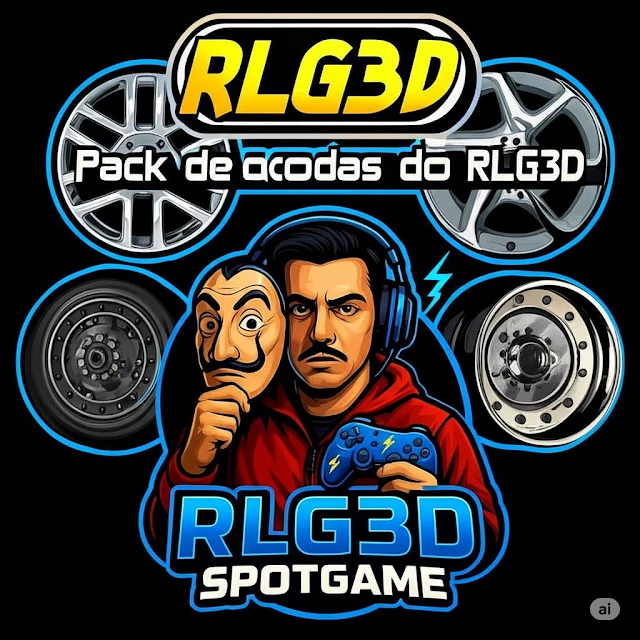 PACK DE RODAS RLG3D SPOOTGAME BETA v1.0