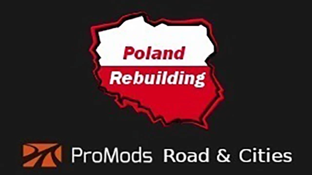ProMods road & cities Poland Rebuilding merge v2.6 1.55