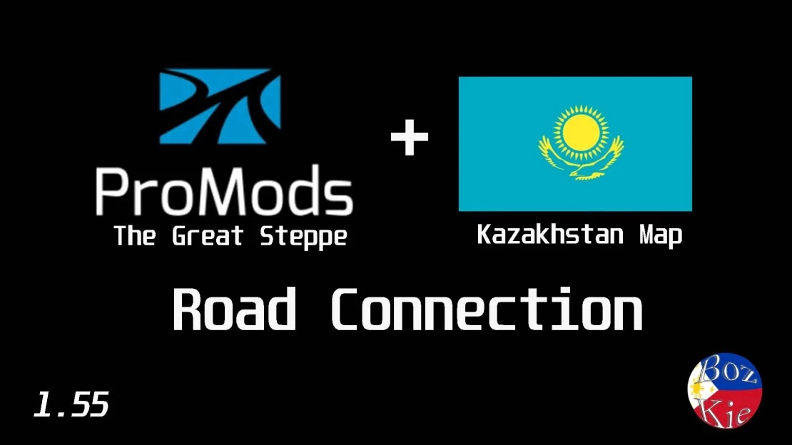 Promods The Great Steppe (TGS) - Kazakhstan Map Road Connection v0.3 1.55