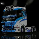 Scania S 8k Auvinen skin V1.0