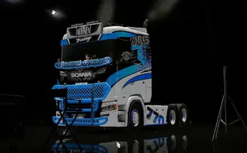 Scania S 8k Auvinen skin V1.0