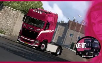 Skin Scania S Wonder Woman holland style v1.0