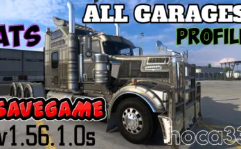 ATS – Save-Profile (All Map DLCs Required) V1.56.1.0s