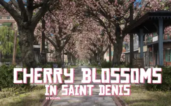 Cherry Blossoms in Saint Denis V1.0