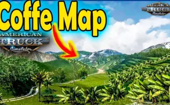 Colombia Coffee Map Save Profile Download ATS 1.55 and 1.56
