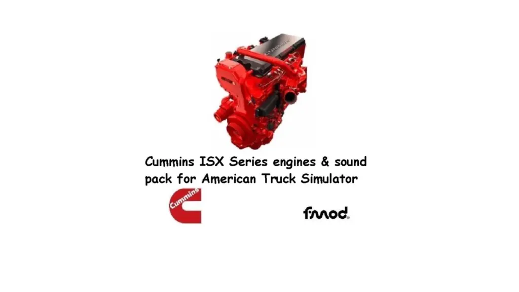 Cummins ISX engines and sounds pack for ATS v 2.3.2 1.56