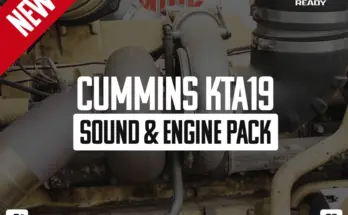 Cummins KTA Sound & Engine Pack v1.0