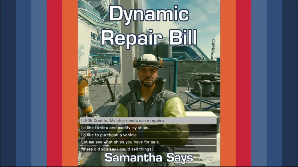 Dynamic Ship Repair Bill - Modified (Expensive)