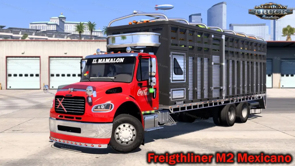 Freigthliner M2 Mexicano Truck V1.2 (1.55.x)