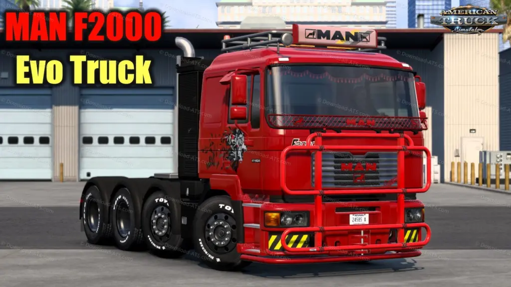 MAN F2000 Evo Truck + Interior v1.5 (1.55.x)