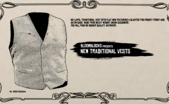 New Traditional Vests V1.0