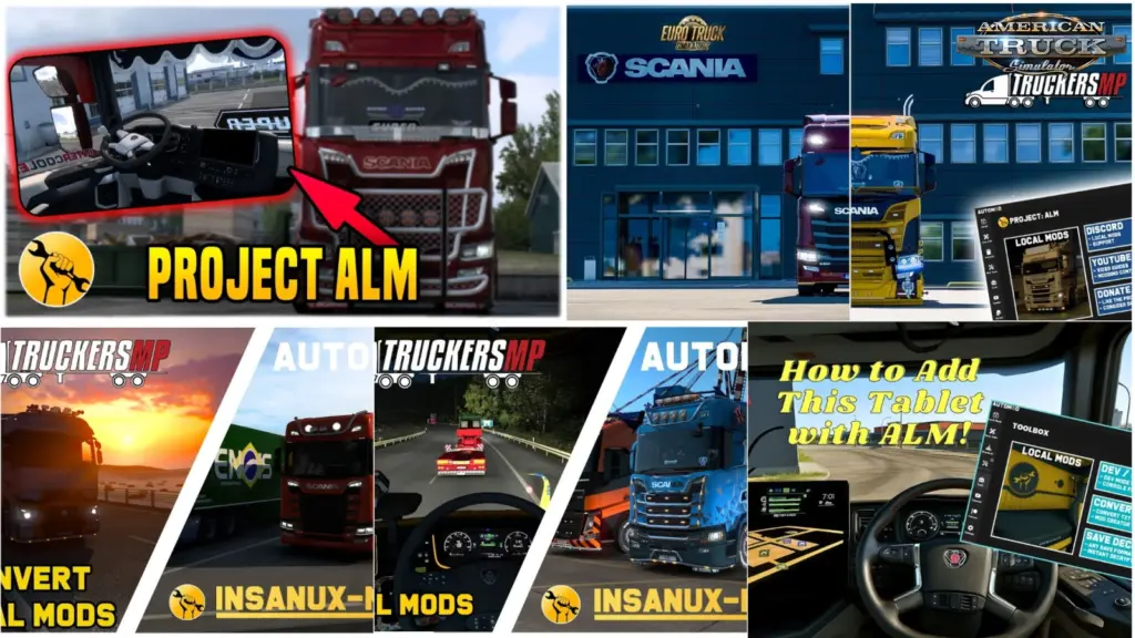 Project ALM v4.3.3 (1.56.x) for ATS and ETS2