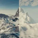 Real Frozen Mountains