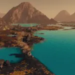 Vibrant Volcanic Biome