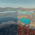 Vibrant Volcanic Biome