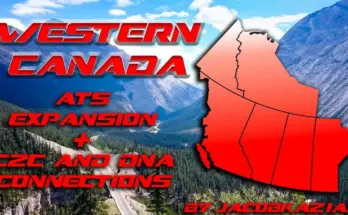 Western Canada Expansion - ATS Expansion + DNA And C2C Connections v1.4.1