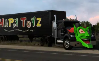 White Western Star 4964 Green Goblin V1.0