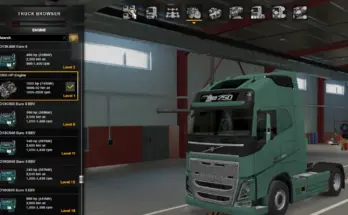 1000HP V8 engine for all trucks v1.0