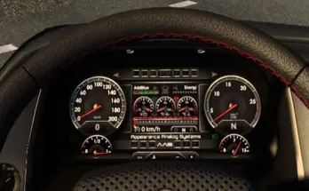 AAS Analog Dash Actros 2009 no pass 1.5x