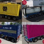 D-TEC FLEXITRAILER TRAILERS v9.0 ETS2 1.54-1.56.x