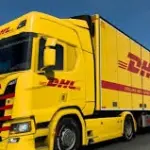 DHL Express Skin for Scania S & R Series v1.0